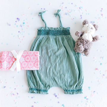 Teal Romper by Play Up
