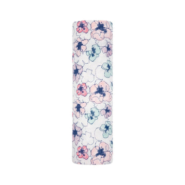 trail blooms floral design cotton muslin swaddle by aden + anais